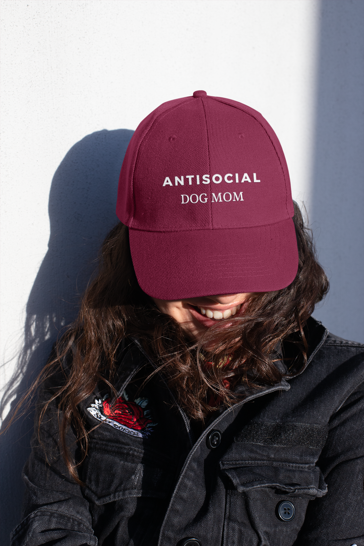 Gorra ANTISOCIAL DOG MOM